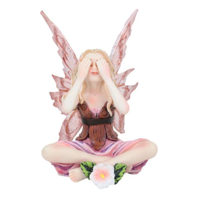 3.75" Fairy Statue - Red Fairy - Magick Magick.com