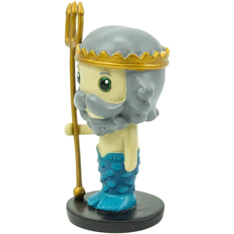 3.75" Greekies Statue - Poseidon - Magick Magick.com