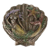 3.75" Mermaid Shell Display Box - Magick Magick.com