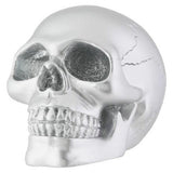 3.75" Silver Skull Statue - Magick Magick.com