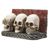 3.75" Skull Card Holder - Magick Magick.com