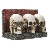 3.75" Skull Card Holder - Magick Magick.com