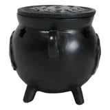 3.9" Triquetra Cauldron Cone Incense Burner - Magick Magick.com