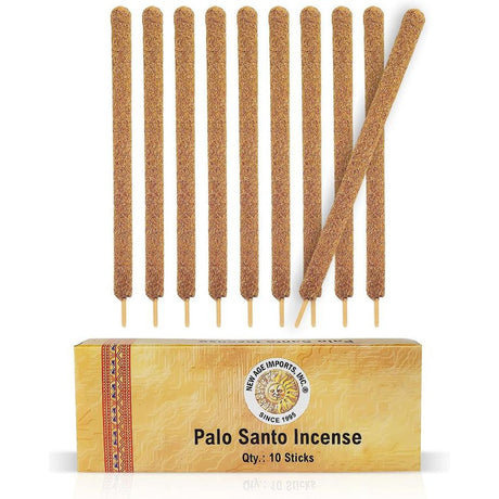 4" 100% Pure Palo Santo Thick Incense Sticks (10 Pack) - Magick Magick.com