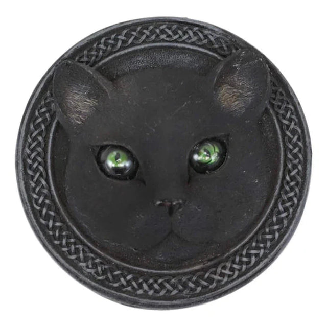 4" Black Cat Trinket Box with Rolling Eyes - Magick Magick.com