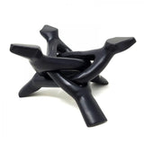 4" Black Metal Tripod Stand - Magick Magick.com