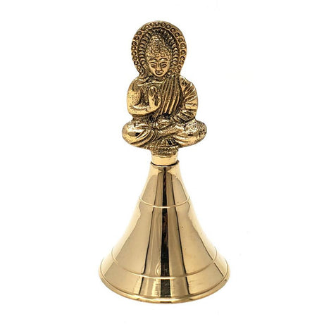 4" Buddha Brass Bell - Magick Magick.com