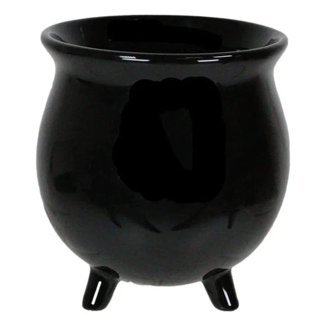 4" Ceramic Mug - Black Cauldron - Magick Magick.com