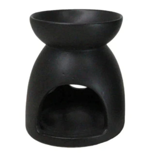 4" Ceramic Oil Burner - Triple Moon - Magick Magick.com