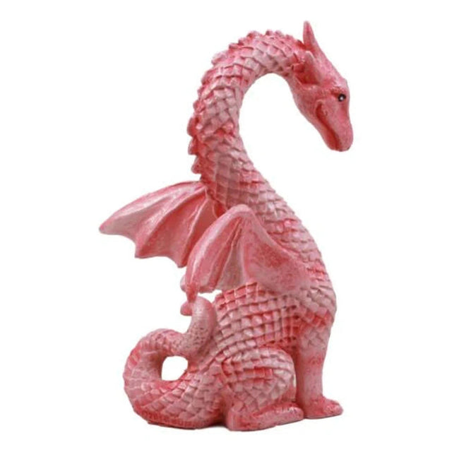 4" Dragon Statue - Pink Love Dragon - Magick Magick.com