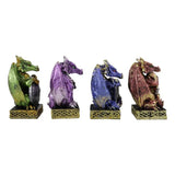 4" Dragon Statues (Set of 4) - Magick Magick.com