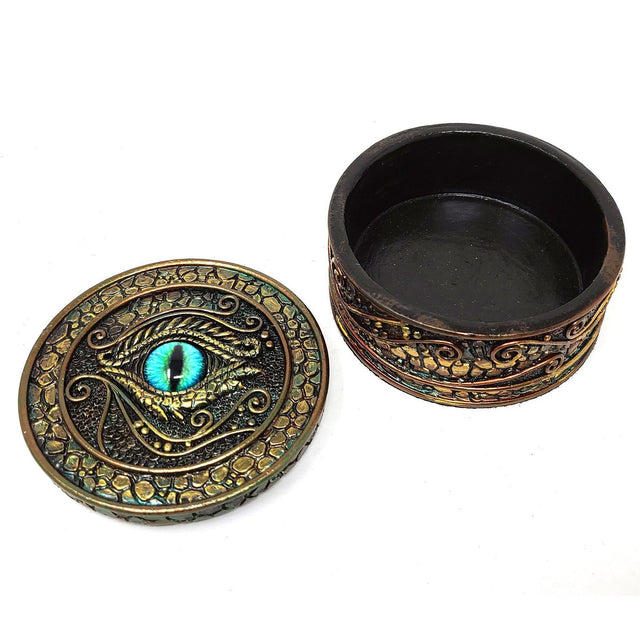 4" Dragon's Eye Box Poly Resin Box - Magick Magick.com