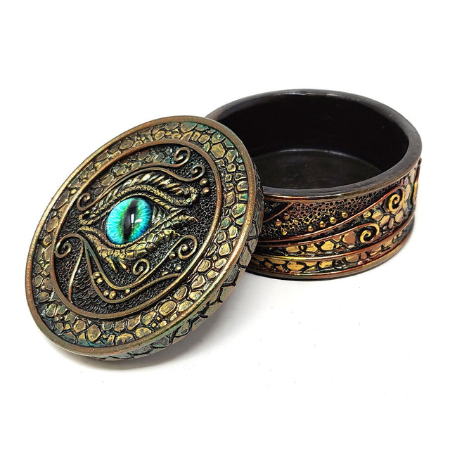 4" Dragon's Eye Box Poly Resin Box - Magick Magick.com