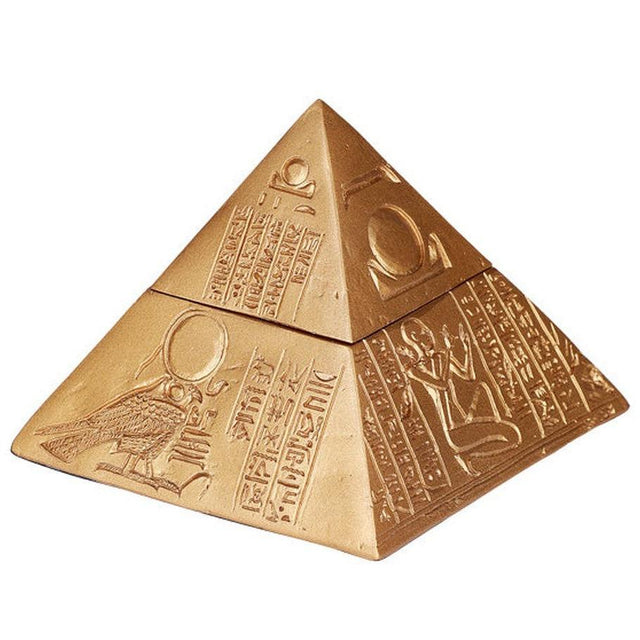 4" Egyptian Pyramid Trinket Box - Magick Magick.com