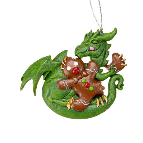 4" Gingerbread Dragon Ornament by Ruth Thompson - Magick Magick.com