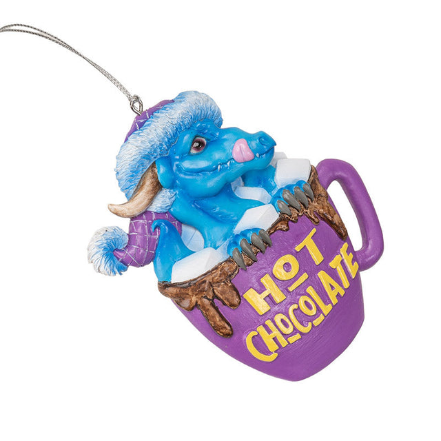 4" Hot Chocolate Dragon Ornament by Ruth Thompson - Magick Magick.com