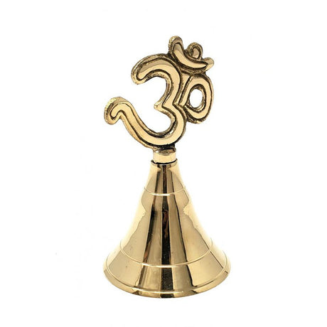 4" OM Brass Bell - Magick Magick.com