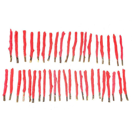 4" Sandalwood Dipped Natural Sage Tree Branch Sticks (5 Pack) - Magick Magick.com