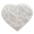 4" Selenite Charging Plate - Heart - Magick Magick.com