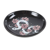 4" Serpentine Floral Snake Trinket Dish - Magick Magick.com