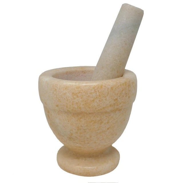 4" Sunset Jade Mortar & Pestle - Magick Magick.com