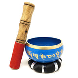 4" Tibetan Singing Bowl with Cushion (Random Color) - Magick Magick.com