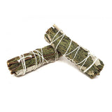 4" White Sage & Cedar Smudge Stick - Magick Magick.com