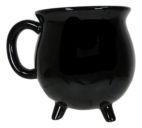 4" Ceramic Mug - Black Cauldron