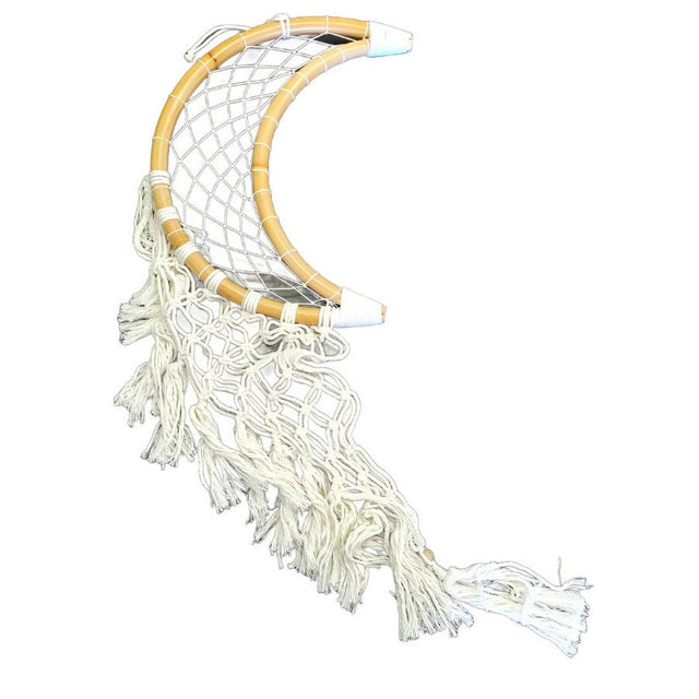 47" Dream Catcher - Crescent Moon Macrame - Magick Magick.com