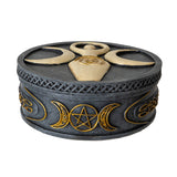 4.3" Spiral Goddess Round Box - Magick Magick.com