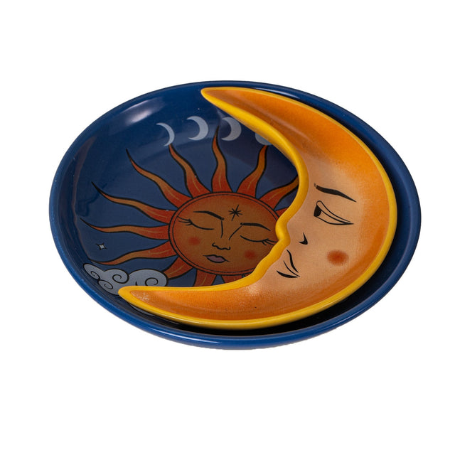 4.3" Sun and Moon Trinket Dish - Magick Magick.com