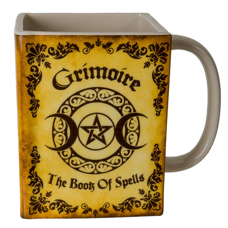 4.5" Book Mug - Grimoire Book of Spells - Magick Magick.com