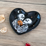 4.5" Love Never Dies Ceramic Trinket Dish - Magick Magick.com