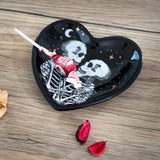 4.5" Love Never Dies Ceramic Trinket Dish - Magick Magick.com