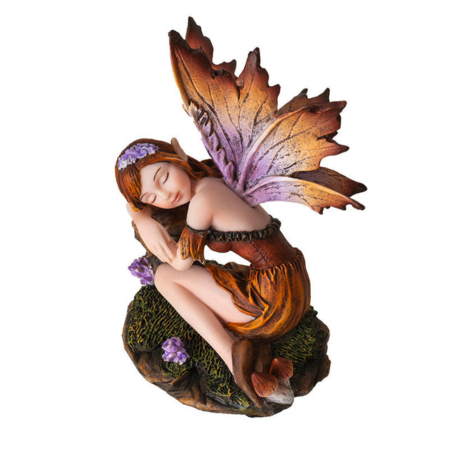 4.7" Fairy Statue - Orange Garden Fairy - Magick Magick.com