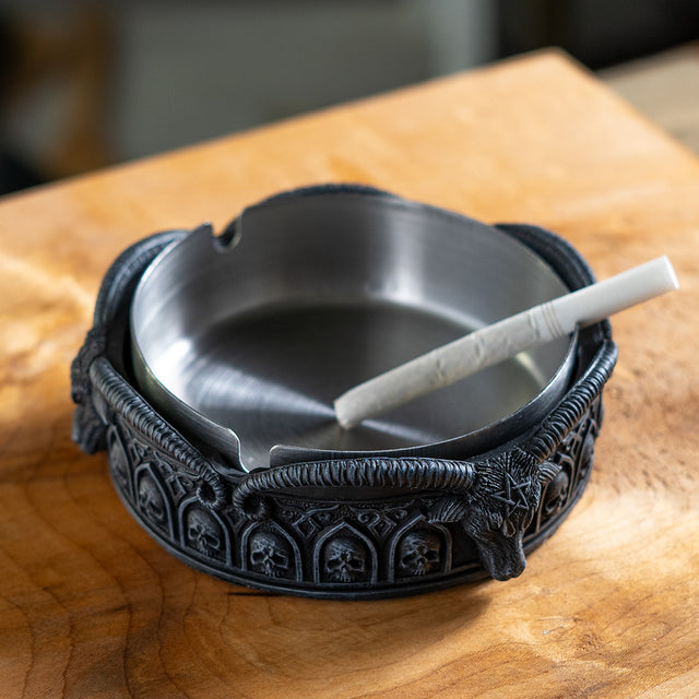 4.75" Baphomet Ashtray - Magick Magick.com