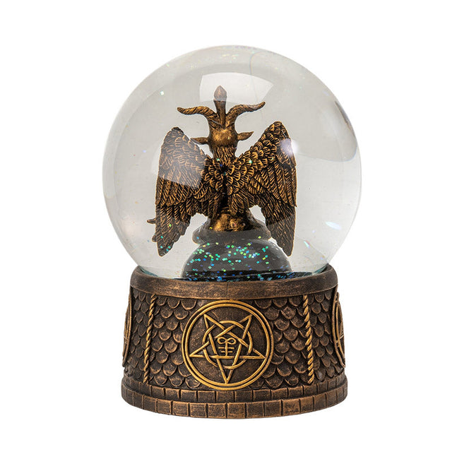 5" Baphomet Water Globe - Magick Magick.com