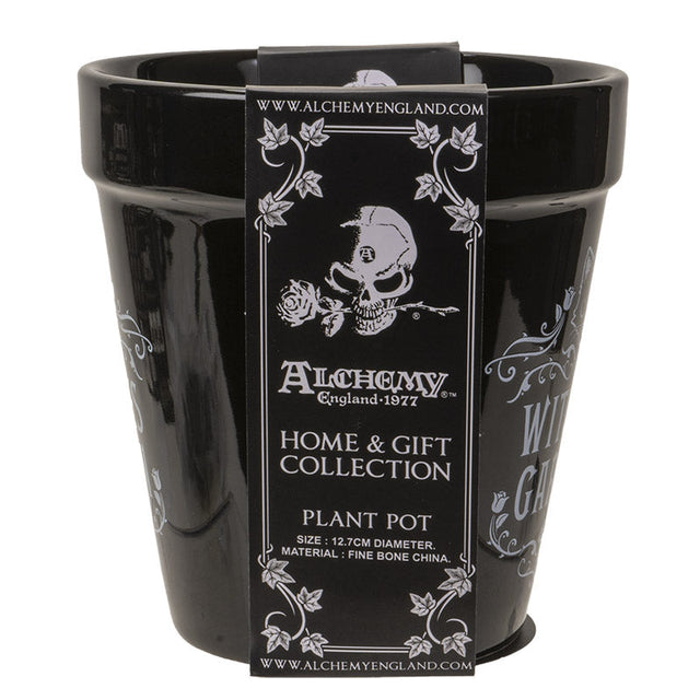 5" Ceramic Planter Pot - Witches Garden - Magick Magick.com