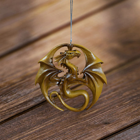 5" Dragon Medal Ornament by Anne Stokes - Magick Magick.com