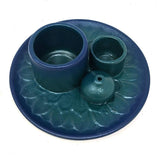 5" Handmade Ceramic Smudge, Palo & Incense Burner - Magick Magick.com