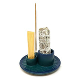 5" Handmade Ceramic Smudge, Palo & Incense Burner - Magick Magick.com