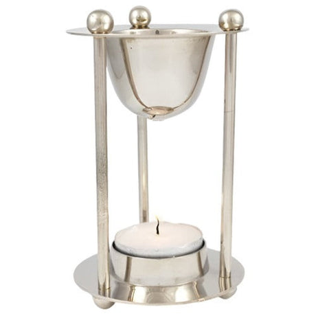 5" Hourglass Shaped Metal Oil Diffuser - Magick Magick.com