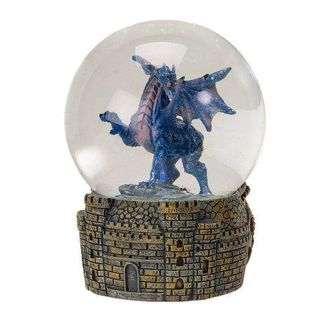 5" Midnight Dragon Water Globe - Magick Magick.com