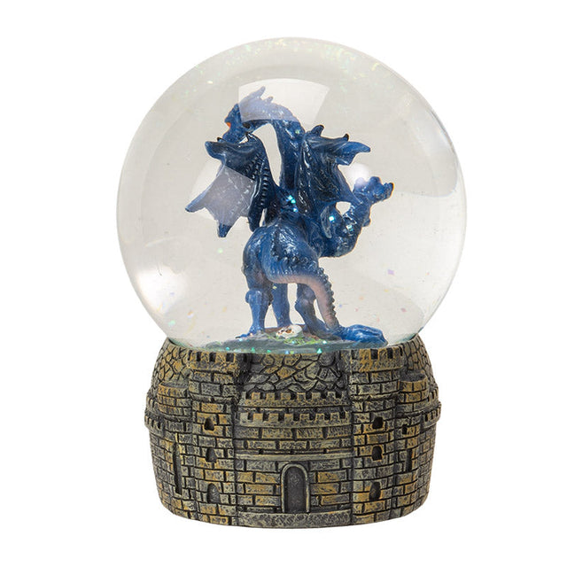 5" Midnight Dragon Water Globe - Magick Magick.com