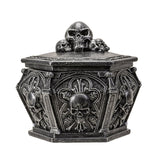 5" Skull Ossuary Display Box - Magick Magick.com