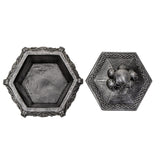 5" Skull Ossuary Display Box - Magick Magick.com