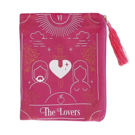 5" The Lovers Tarot Card Zipper Pouch - Magick Magick.com