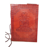 5" x 7" Buddha Leather Blank Book with Cord - Magick Magick.com