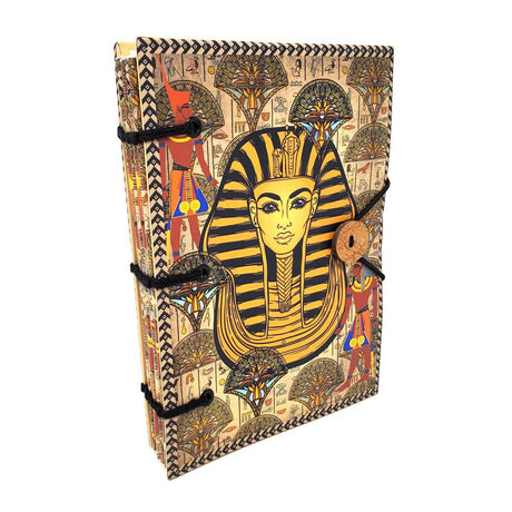5" x 7" Hardcover Parchment Journal - Egyptian King Tut - Magick Magick.com