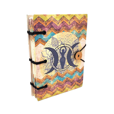 5" x 7" Hardcover Parchment Journal - Goddess of Earth - Magick Magick.com